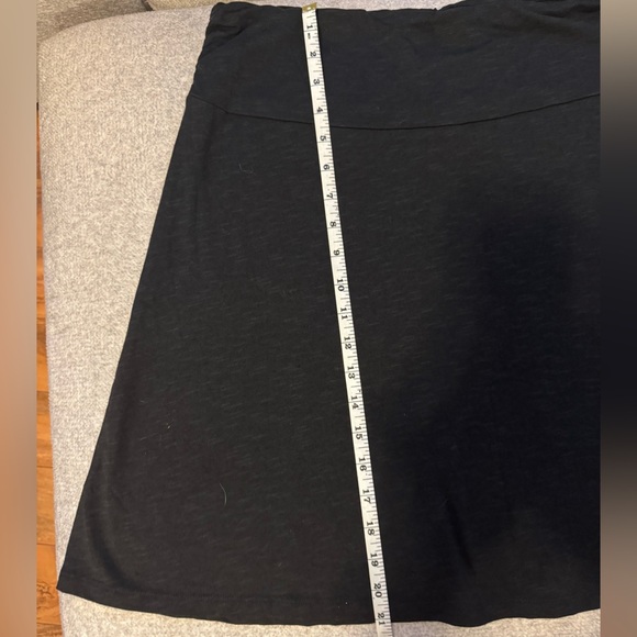Toad&co Spacedye Black Skirt casual Athleisure - Picture 3 of 4